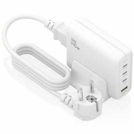 Безжично зарядно Aisens ASCH-140W4P055-W Бял 140 W