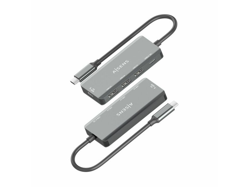 USB извод Aisens A109-0945 Сив 100 W