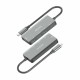 USB извод Aisens A109-0945 Сив 100 W