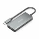 USB извод Aisens A109-0945 Сив 100 W