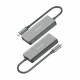 USB извод Aisens A109-0946 Сив 100 W