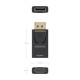 Адаптер за DisplayPort към HDMI Aisens A125-0949 Черен