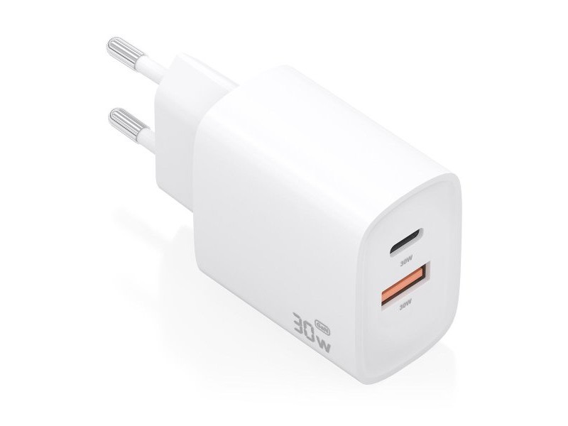 Зарядно за стена Aisens A110-0952 30 W Бял