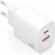 Зарядно за стена Aisens A110-0952 30 W Бял