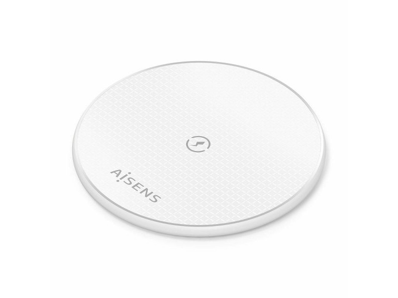 Безжично зарядно Aisens ASCH-15W1WC057-W Бял 15 W