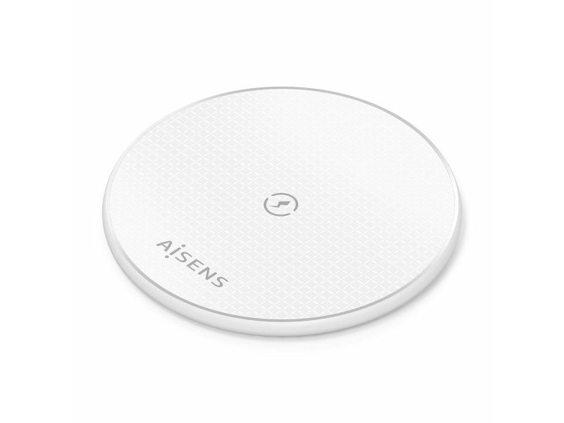 Безжично зарядно Aisens ASCH-15W1WC057-W Бял 15 W