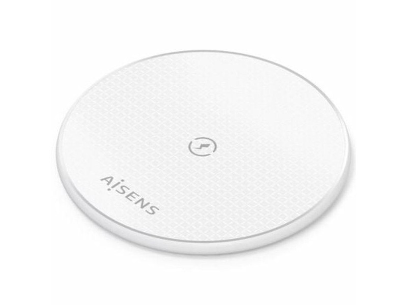 Безжично зарядно Aisens ASCH-15W1WC057-W Бял 15 W