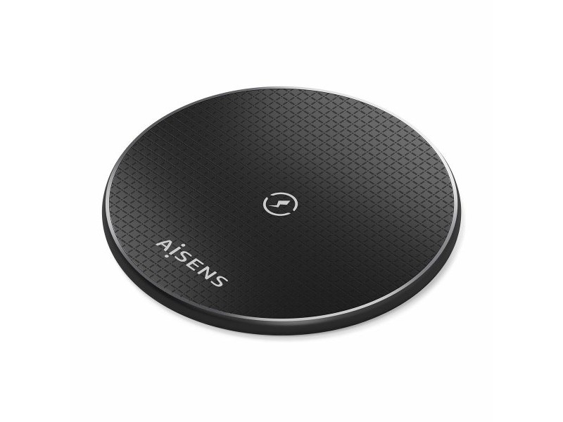 Безжично зарядно Aisens ASCH-15W1WC058-BK Черен 15 W