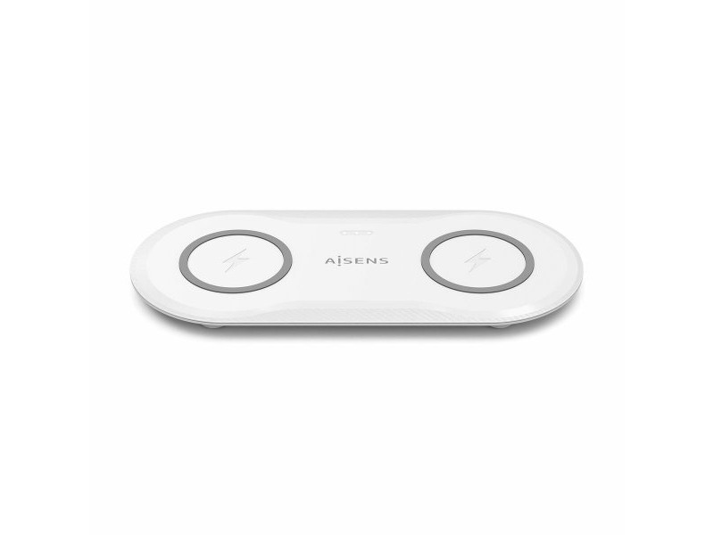 Безжично зарядно Aisens ASCH-15W2WC059-W Бял