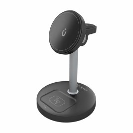 Безжично зарядно Aisens ASCH-15W3WC066-BK Черен 15 W