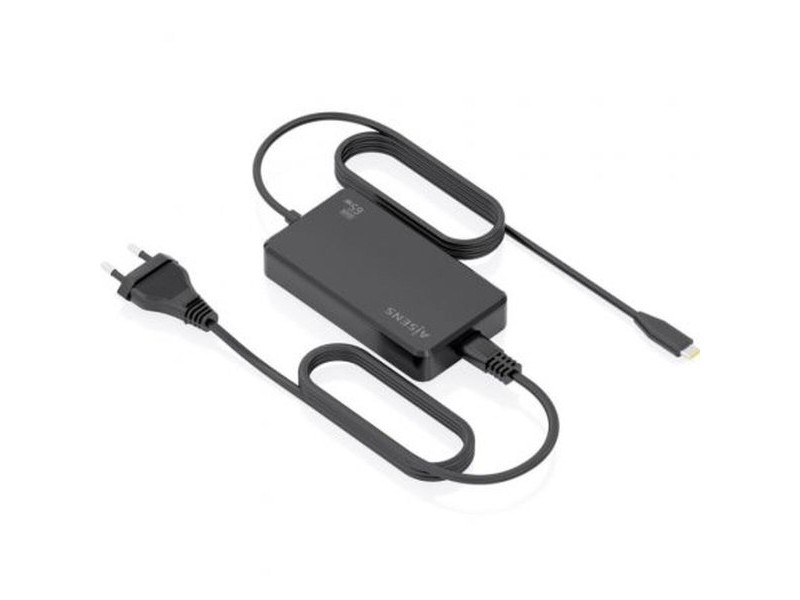 Powerbank Aisens ASCH-1PD65D068-BK 65 W Черен