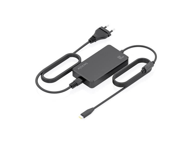 Зарядно за стена Aisens ASCH-1PD90D069-BK 90 W Черен Зарядно за стена Aisens ASCH-1PD90D069-BK 90 W Черен