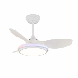 Вентилатор за таван CristalRecord STEL EVO MINI RGB RETRAC Прозрачен