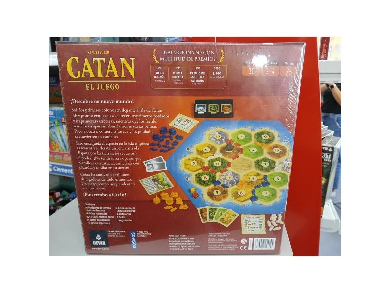 Настолна игра Catan Junior Devir BGCATAN (ES)