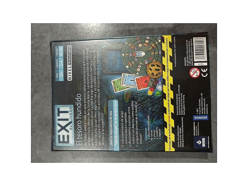 Настолна игра Exit El Tesoro Hundido Devir (ES)