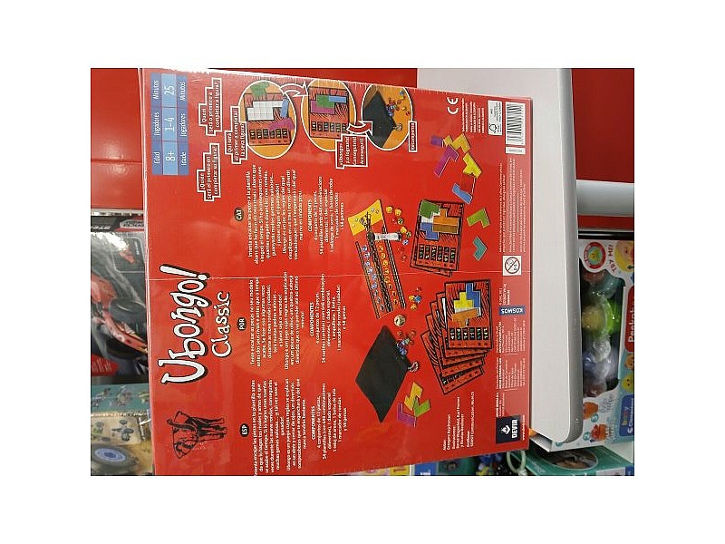 Настолна игра Devir Ubongo 128 pcs