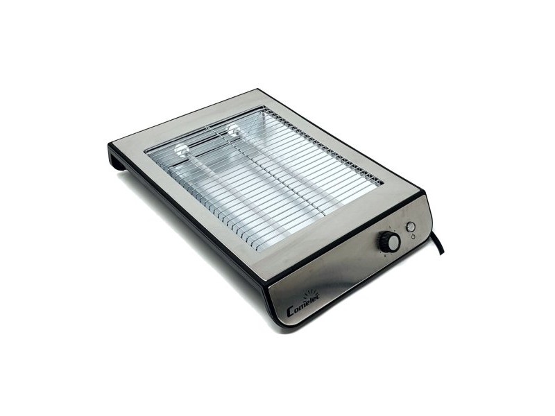Тостер COMELEC D230580 600 W Неръждаема стомана Черен 600 W