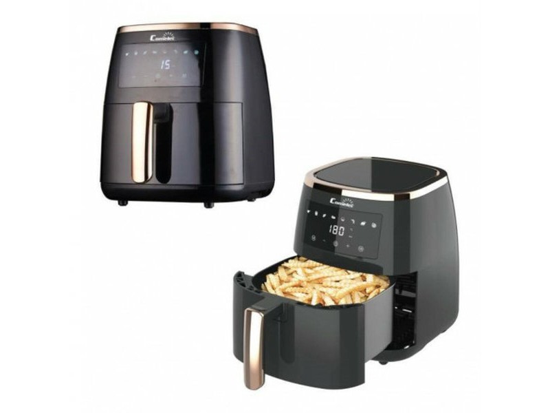 въздушен фритюрник COMELEC FA5004 1500 W 1800 W 5 L Черен въздушен фритюрник COMELEC FA5004 1500 W 1800 W 5 L Черен