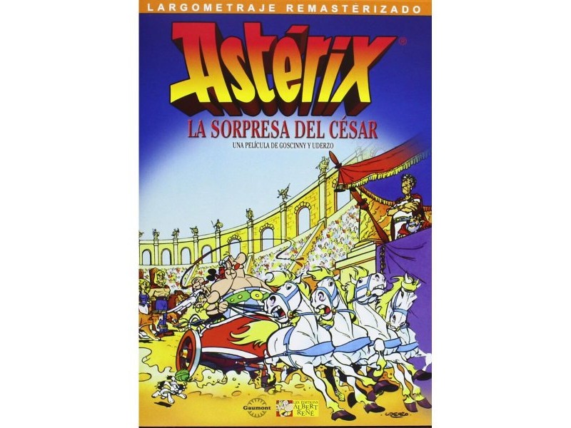 DVD-R Astérix y la sorpresa de César