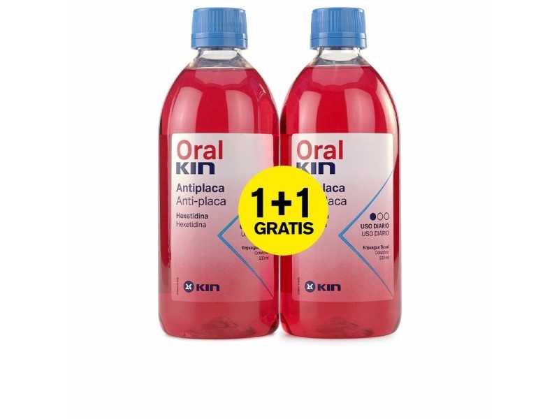Вода за Уста Kin Oralkin Enjuague Bucal Placa Срещу Плака (2 uds)