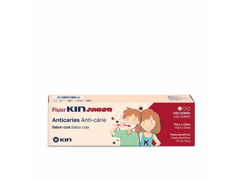 Паста за зъби Kin Fluorkin Junior 75 ml