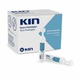 Солен Разтвор Kin KIN SUERO FISIOLÓGICO 5 ml Еднократна Доза 30 броя