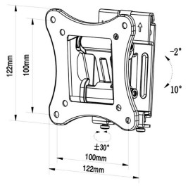 Поставка за телевизор TM Electron 15 kg 10