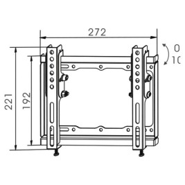 Поставка за телевизор TM Electron 20 kg 17
