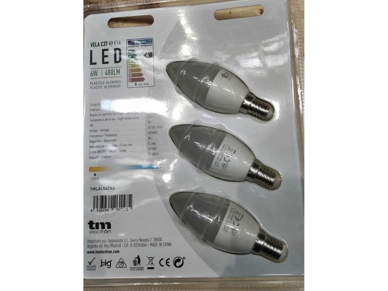 LED крушка TM Electron E14 3000 K