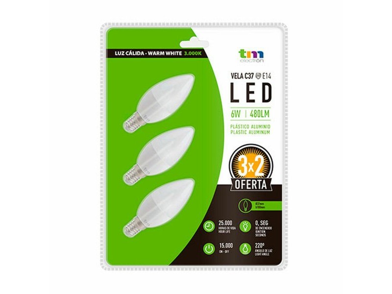 LED крушка TM Electron E14 3000 K