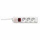 Табло с 3 гнезда с бутон за включване Schuko Salicru SPS SAFE 3 (1,5 m)