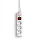 Табло с 3 гнезда с бутон за включване Schuko Salicru SPS SAFE 3 (1,5 m)