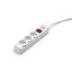 Табло с 3 гнезда с бутон за включване Schuko Salicru SPS SAFE 3 (1,5 m)