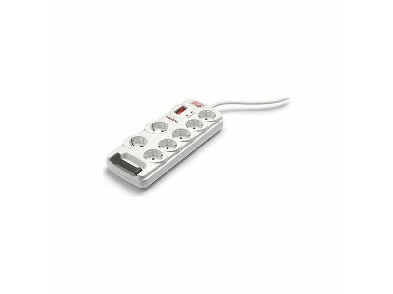 Разклонител със 7 гнезда и копче Salicru SPS SAFE 7 RJ11 (1,8 m)