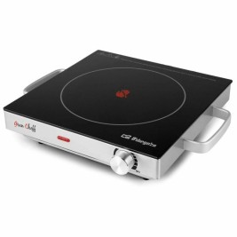 Преносим керамичен котлон Orbegozo 16798 Черен 2000 W Ø 28 cm