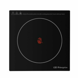 Преносим керамичен котлон Orbegozo 16798 Черен 2000 W Ø 28 cm