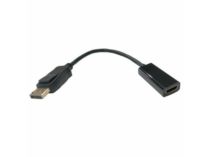 Адаптер за DisplayPort към HDMI 3GO ADPHDMI Черен 15 cm