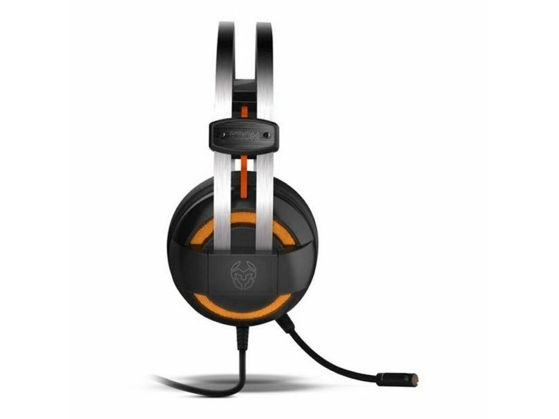 Слушалки за игра с микрофон Krom Kode 7.1 Virtual NXKROMKDE Черен