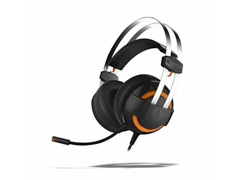 Слушалки за игра с микрофон Krom Kode 7.1 Virtual NXKROMKDE Черен