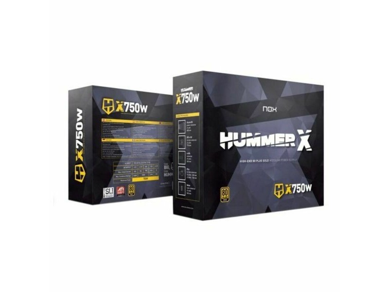 Електрозахранване за игри Nox-Xtreme Hummer X750W ATX 750 W 80 Plus Gold