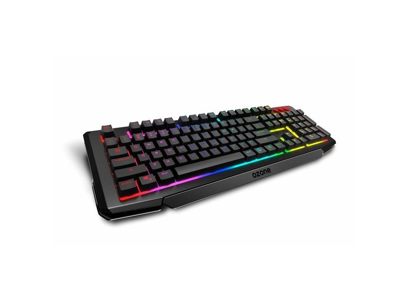 Клавиатура и мишка за игра OZONE Черен Испанска Qwerty