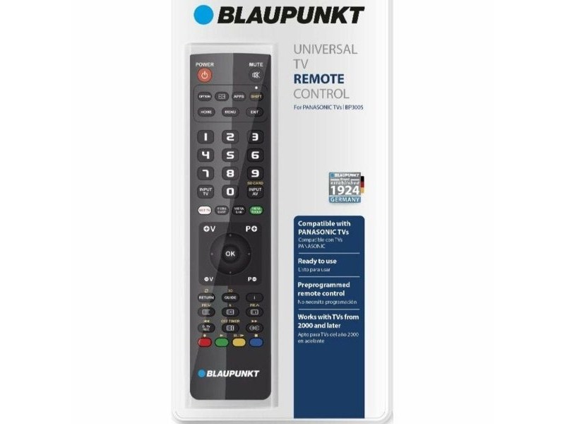 Универсално дистанционно управление Blaupunkt BP3005 Panasonic