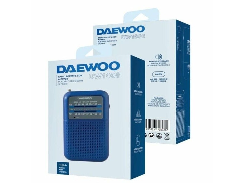 Радио преводач Daewoo DW1008BL