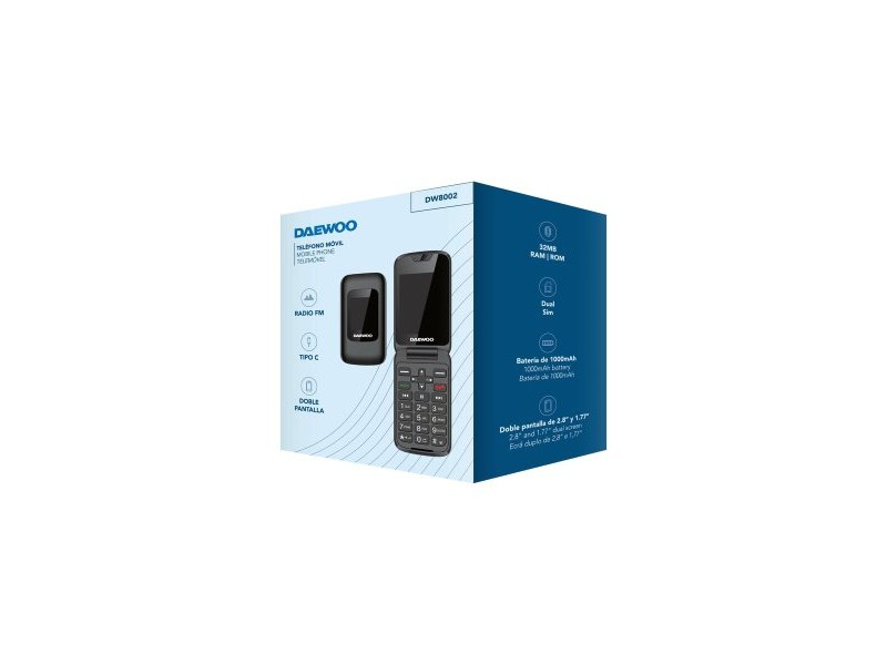 Мобилен телефон за по-възрастни хора Daewoo 2,8