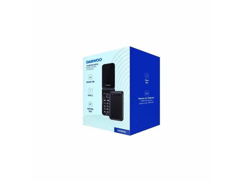 Мобилен телефон за по-възрастни хора Daewoo 2,8