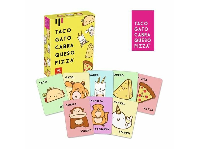 Образователна Игра Lúdilo Taco, Gato, Cabra, Queso, Pizza