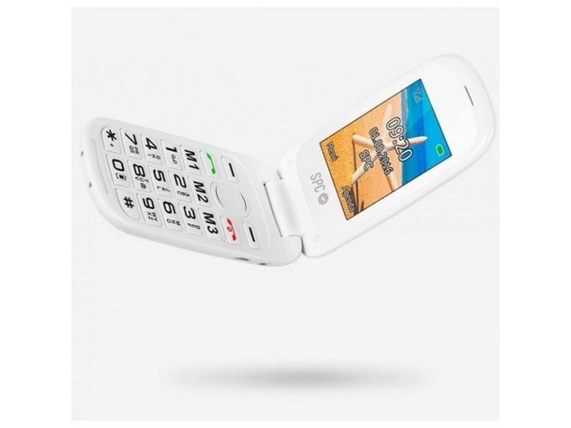 Мобилен телефон SPC Internet HARMONY WHITE Bluetooth FM 2,4