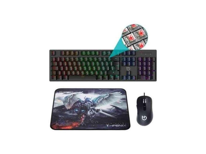 Клавиатура и мишка за игра Hiditec PAC010026