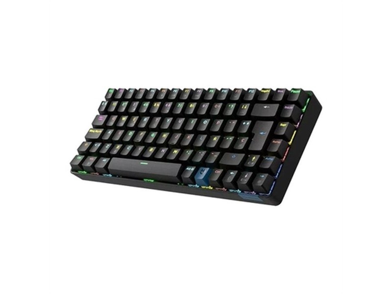 Клавиатура Hiditec GKE010006 Черен Испанска Qwerty