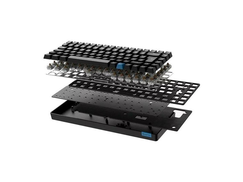 Клавиатура Hiditec GKE010006 Черен Испанска Qwerty